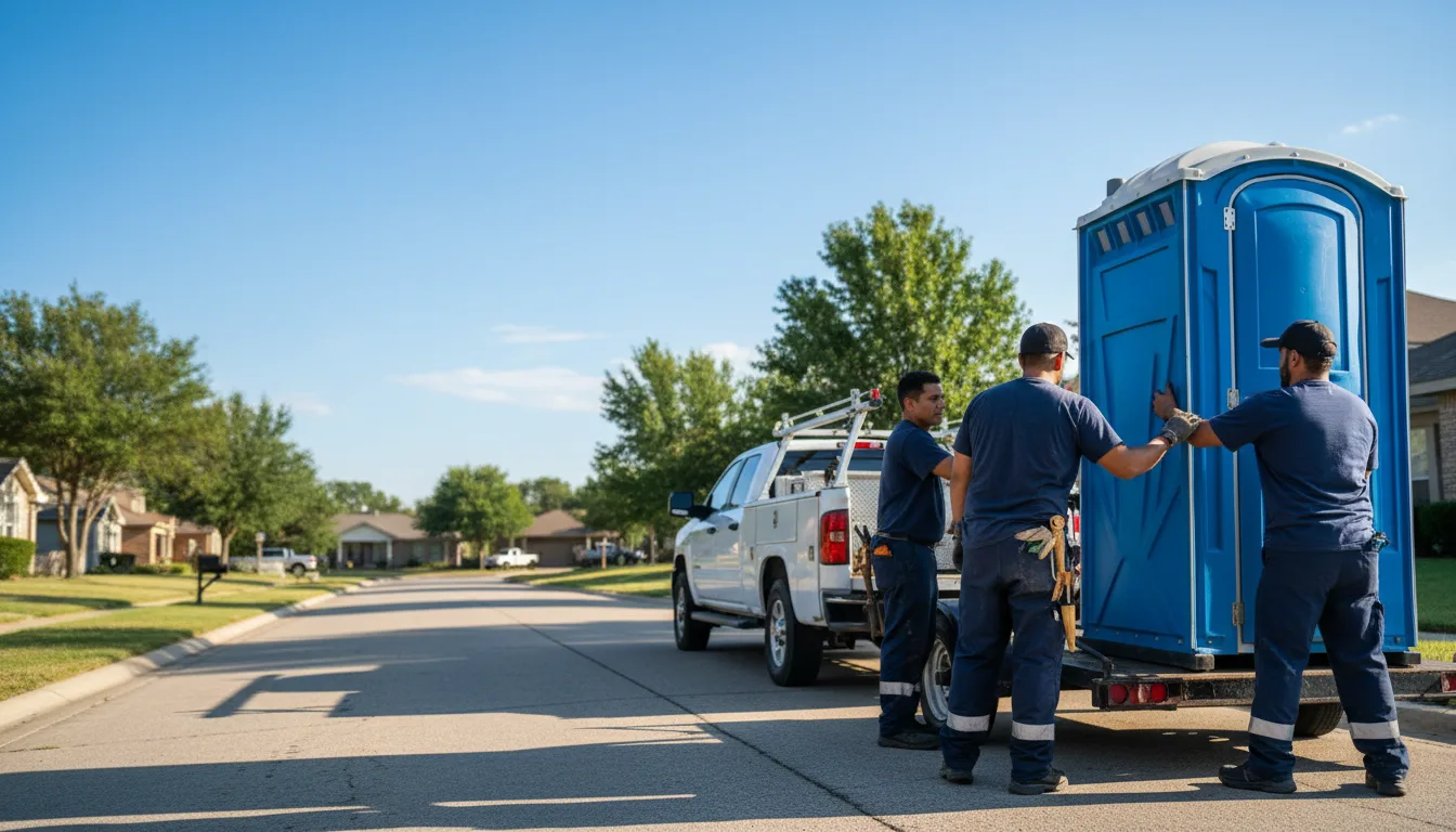Portable Toilet Rental in Joy, IL near me